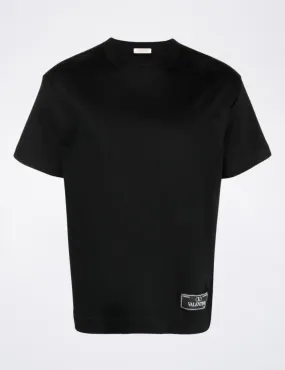 Valentino Garavani logo-patch cotton T-shirt