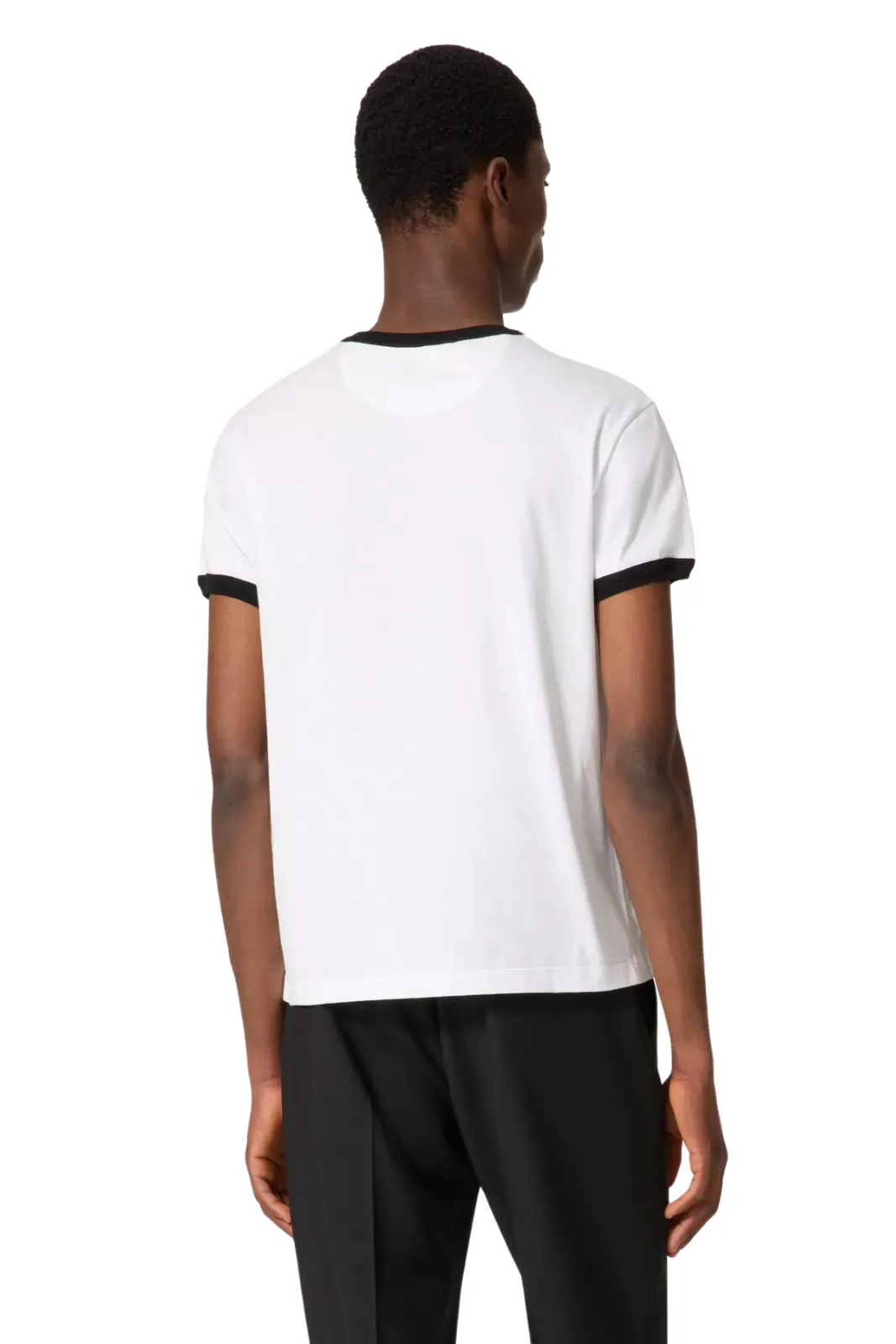 Valentino Garavani Print cotton T-Shirt White Black