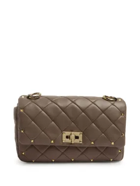 Valentino Garavani Rockstud Spike shoulder bag - Neutrals