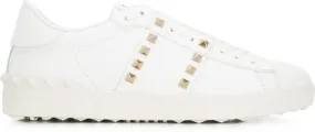 Valentino Garavani Rockstud Untitled leather sneakers White