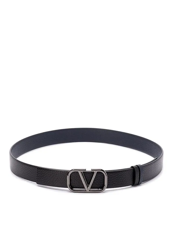 Valentino Garavani Signature Reversible Buckle Belt