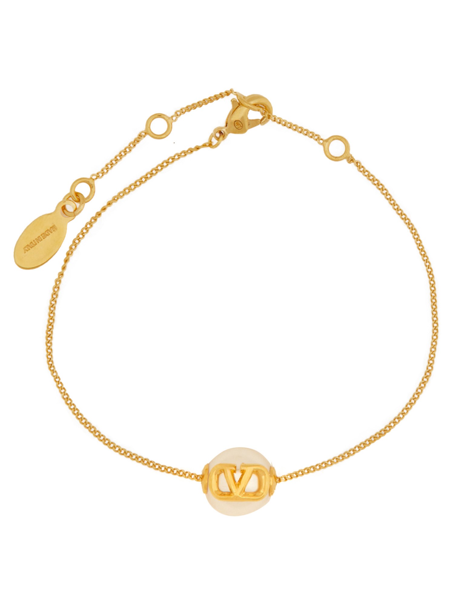 VALENTINO GARAVANI    SIGNATURE VLOGO BRACELET