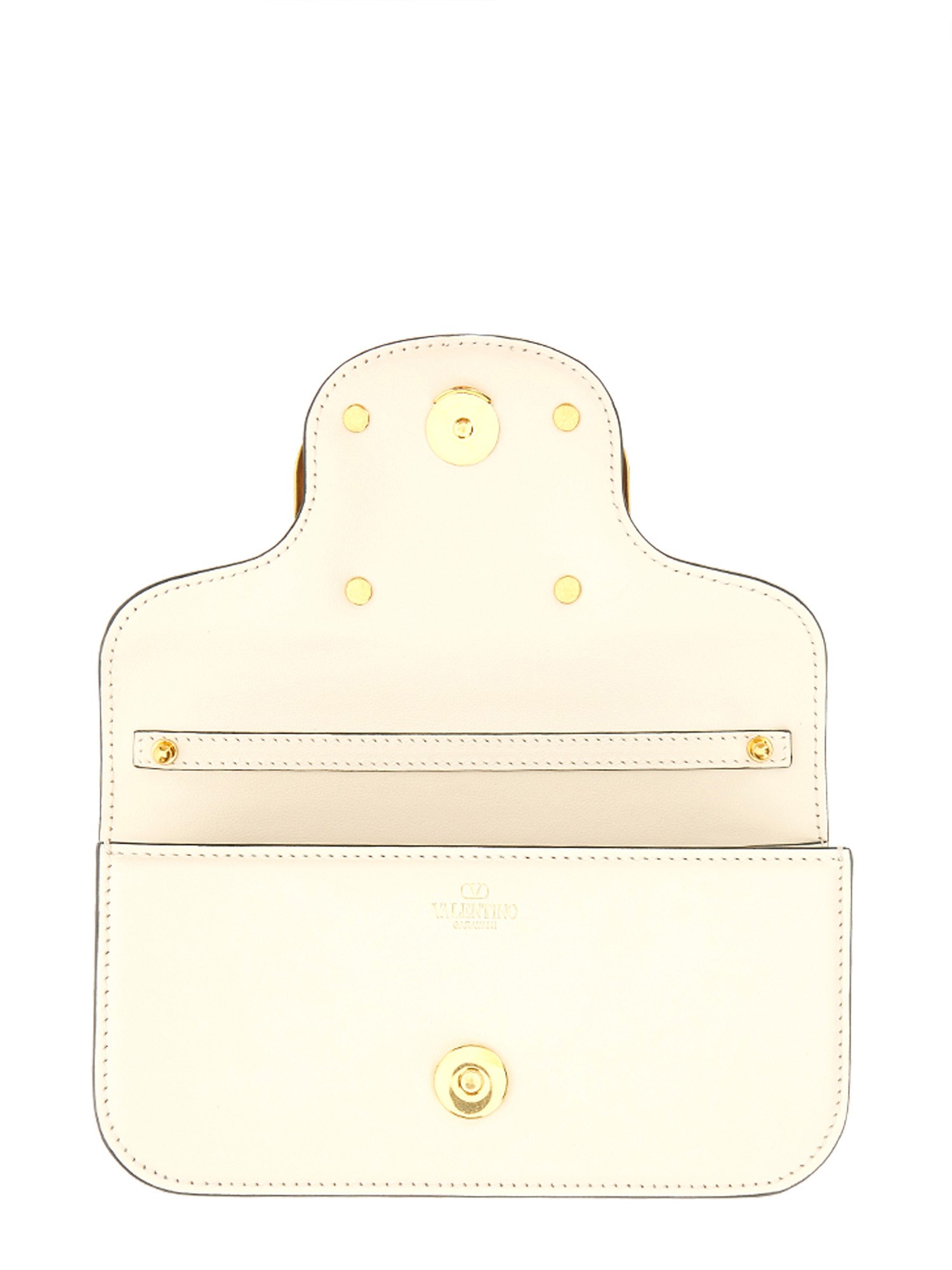 VALENTINO GARAVANI    SMALL CALFSKIN LOCÒ SHOULDER BAG