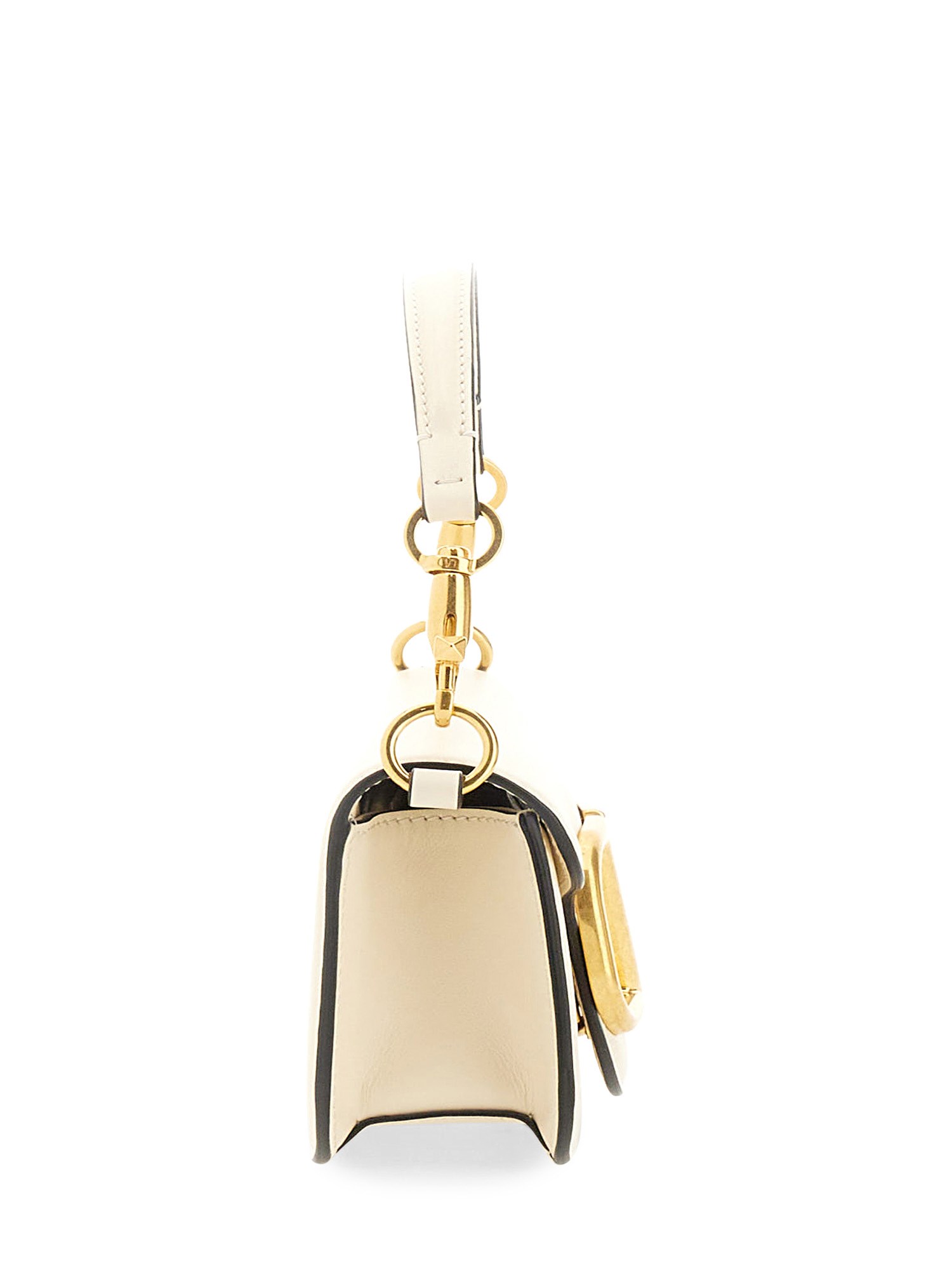 VALENTINO GARAVANI    SMALL CALFSKIN LOCÒ SHOULDER BAG