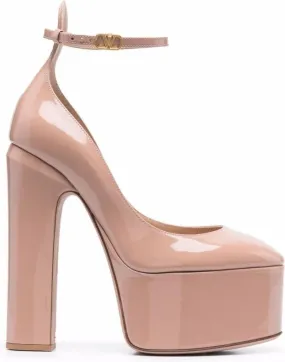 Valentino Garavani Tan-Go 155mm platform pumps Pink