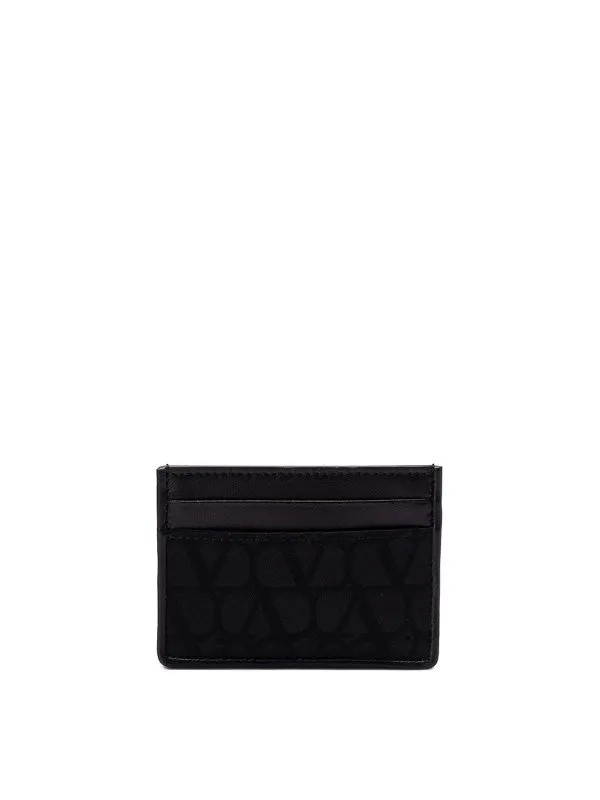 Valentino Garavani Toile Iconographe Card Holder