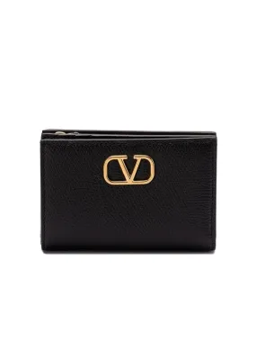 Valentino Garavani `Vlogo Signature` Flap French Wallet