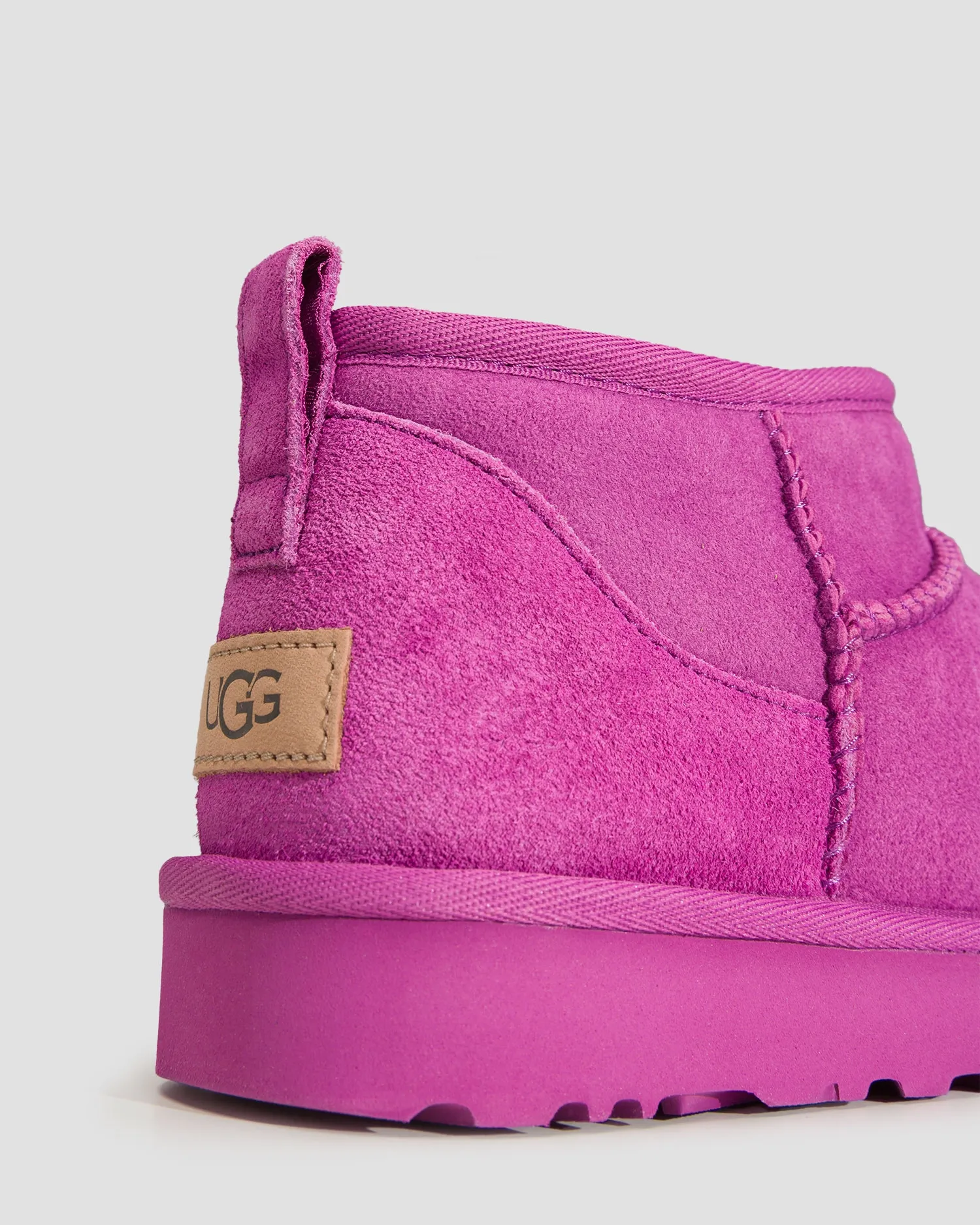 Women's sheepskin boots UGG Classic Ultra Mini 1116109-mangosteen