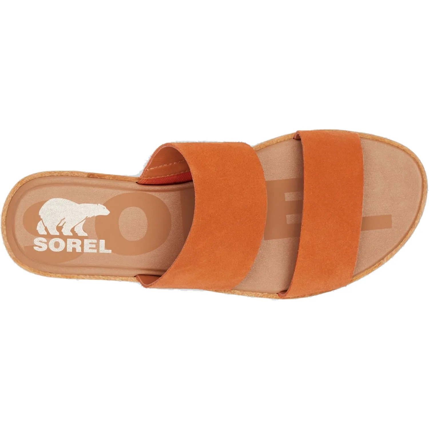 Women's Sorel Ella II Slide Desert Sun Leather