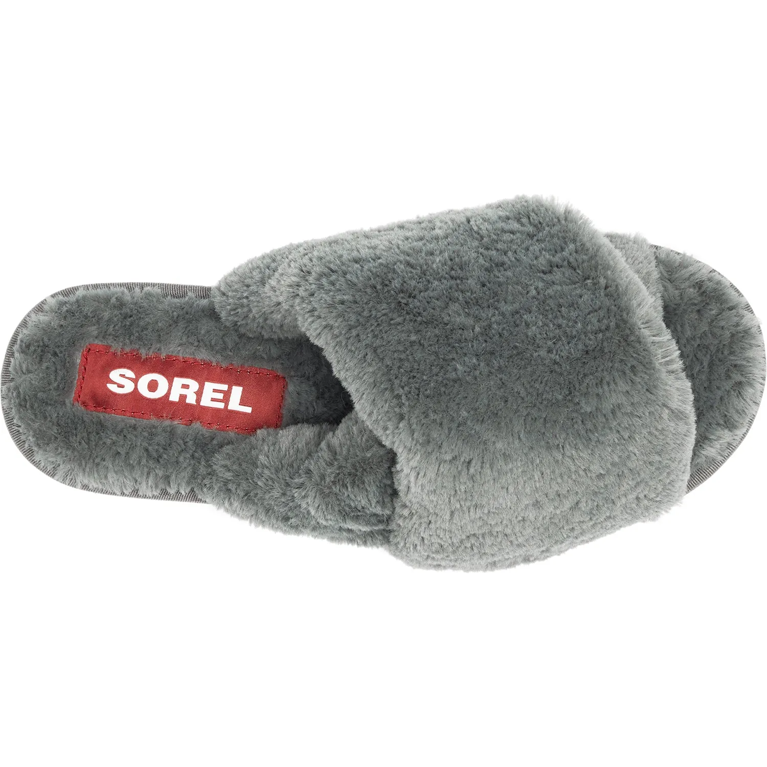 Women's Sorel Go Mail Run Quarry Faux Fur