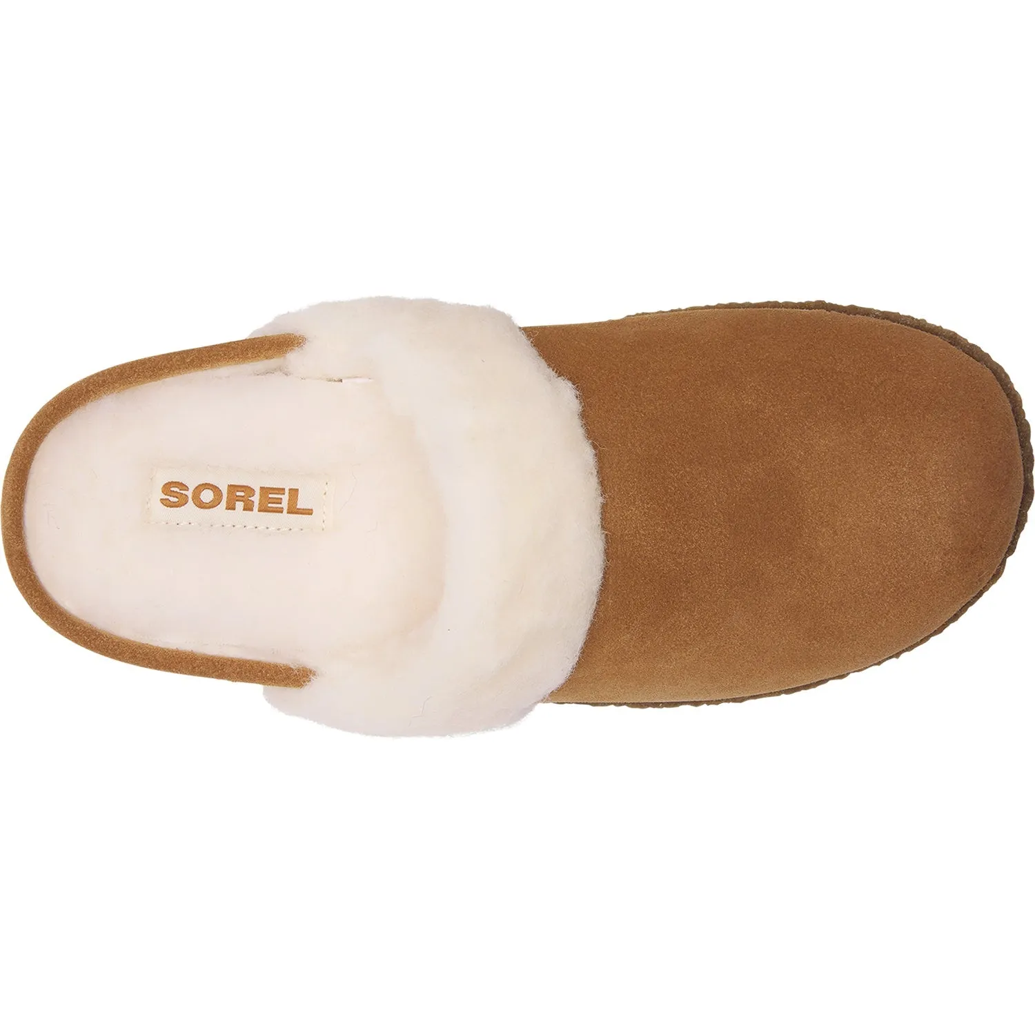 Women's Sorel Nakiska Slide II Camel Suede