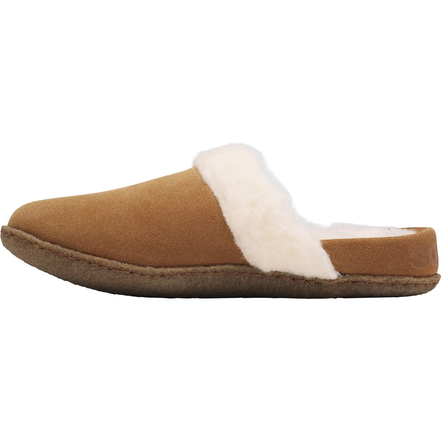 Women's Sorel Nakiska Slide II Camel Suede