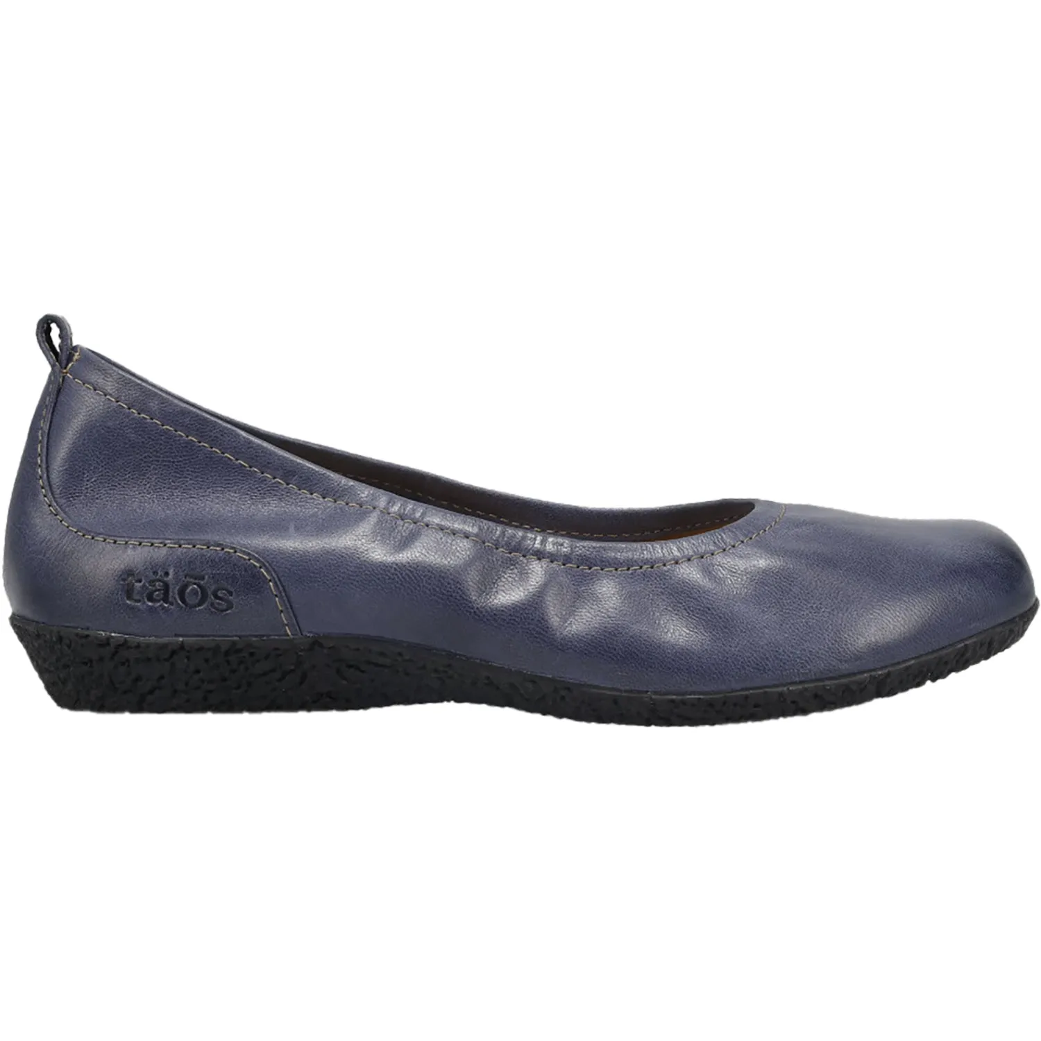 Women's Taos Chit Chat Petrol Blue Leather