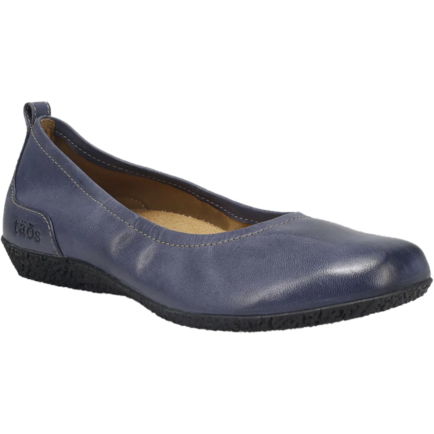 Women's Taos Chit Chat Petrol Blue Leather