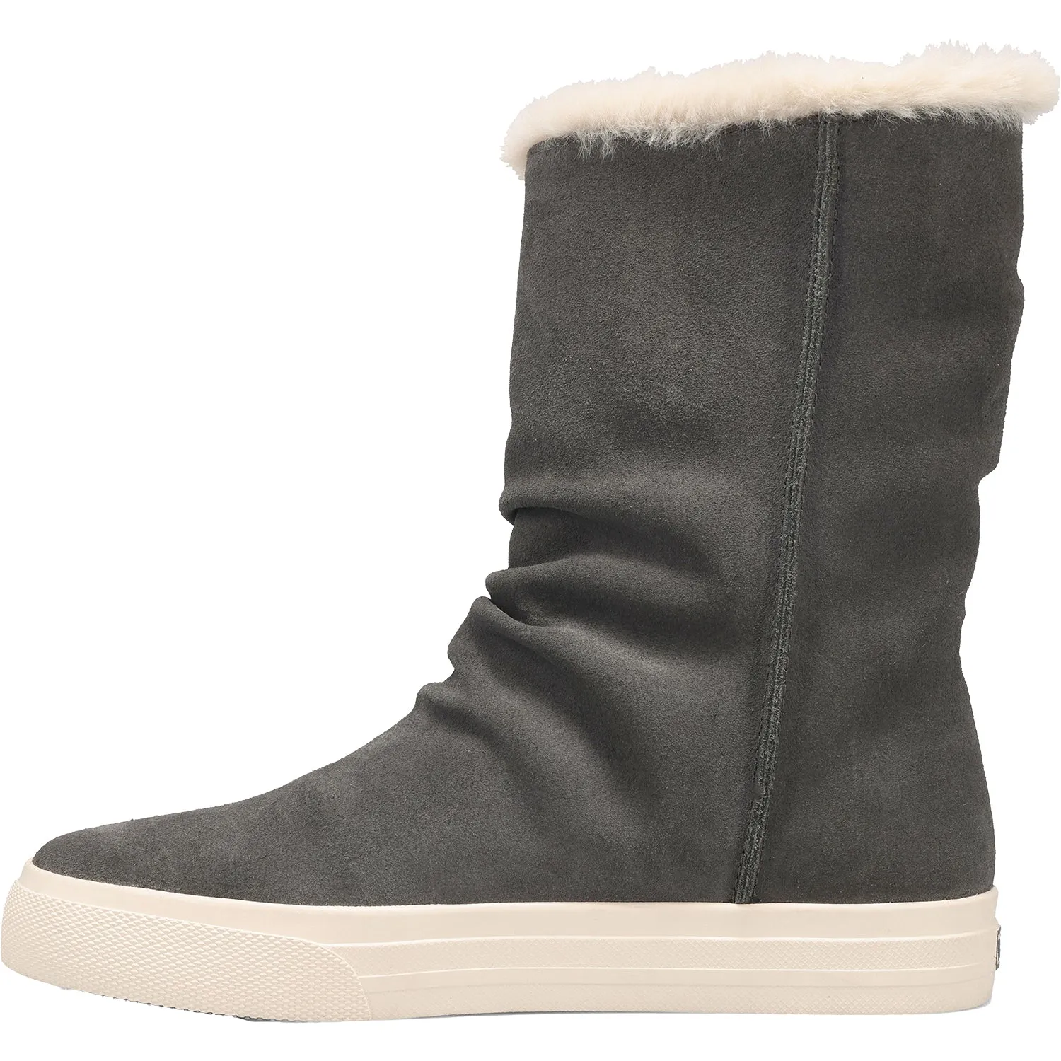 Women's Taos Cozy Chic Dark Grey WR Suede