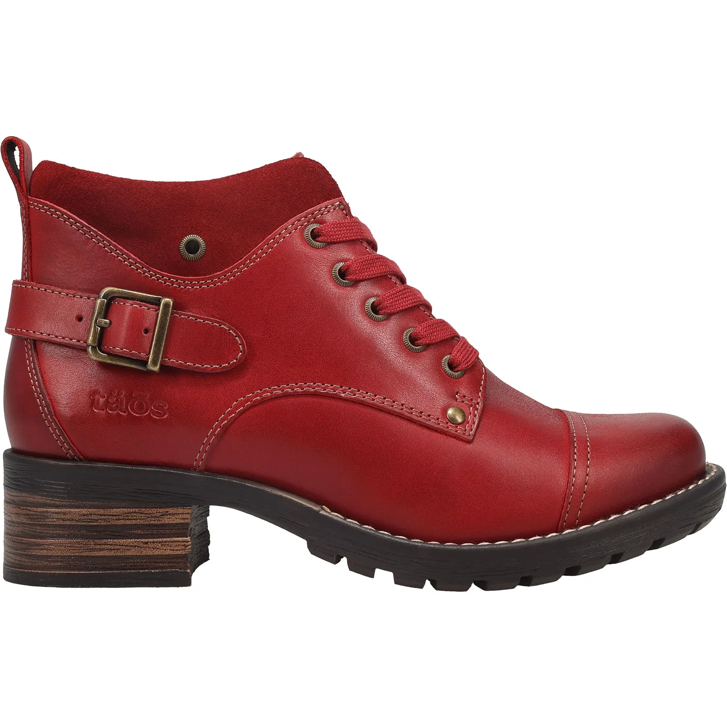 Women's Taos Mini Crave Red Leather