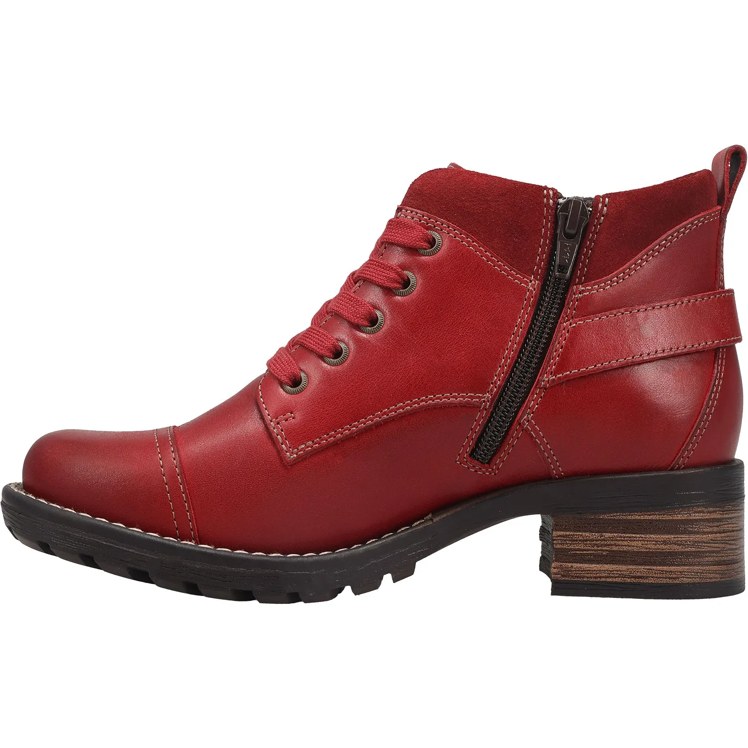 Women's Taos Mini Crave Red Leather