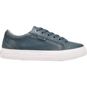 Women's Taos Plim Soul Lux Petrol Blue Leather