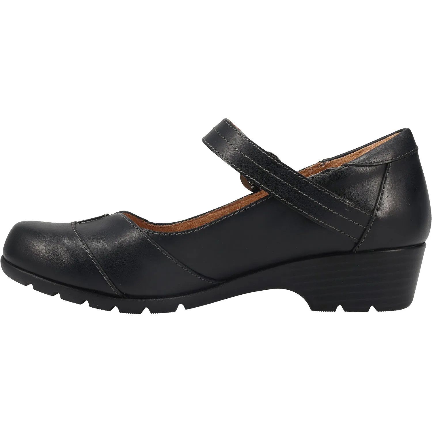 Women's Taos Routine Black Leather