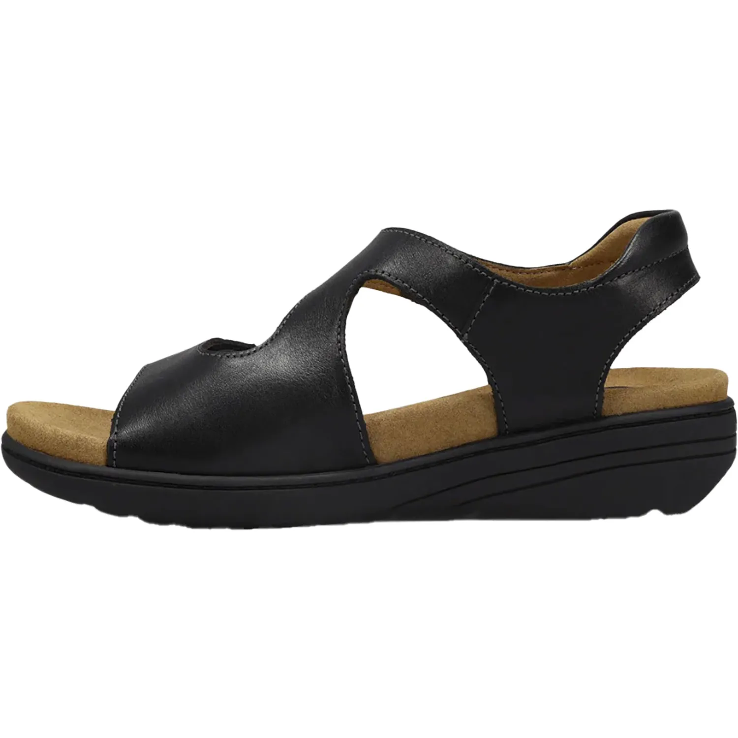 Women's Taos Serene Black Leather