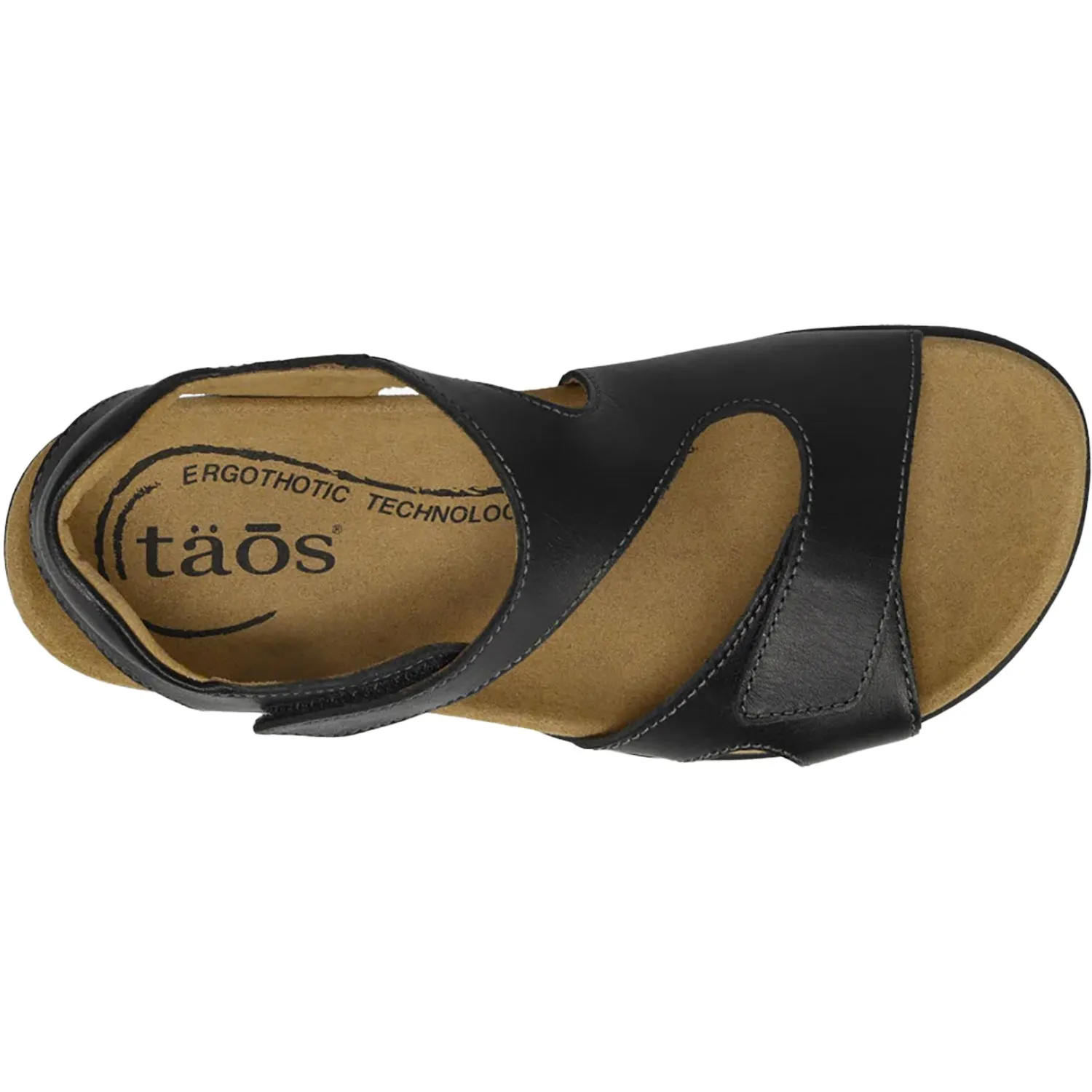 Women's Taos Serene Black Leather