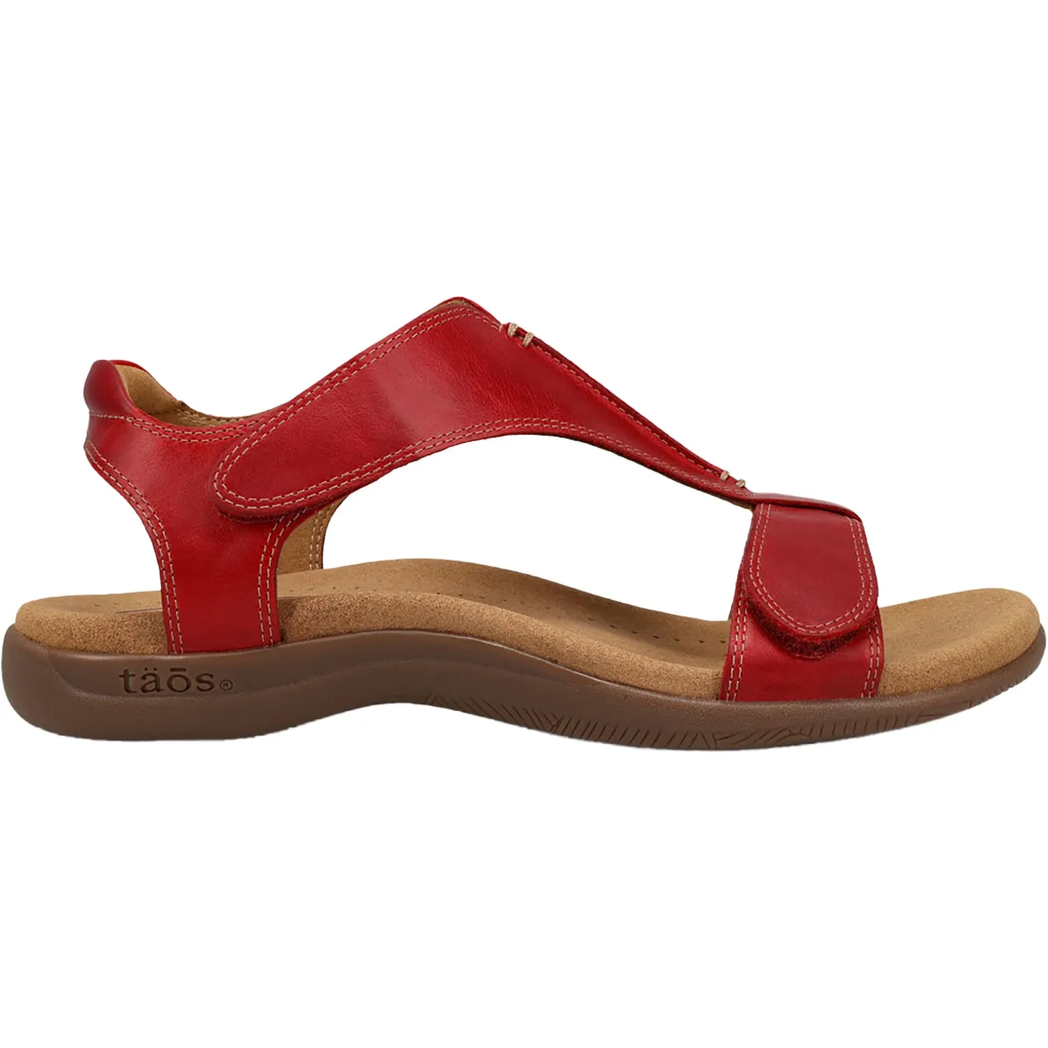 Women's Taos The Show Red Leather