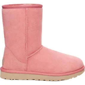 Women's UGG Classic Short II Pink Blossom Sheepskin