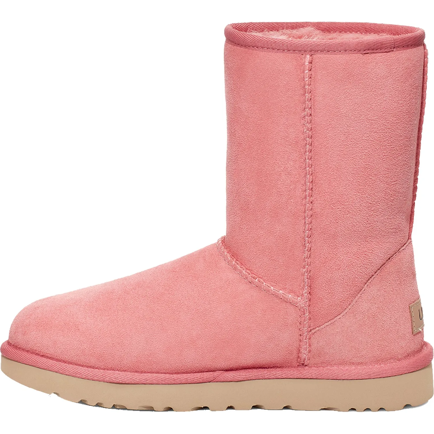 Women's UGG Classic Short II Pink Blossom Sheepskin