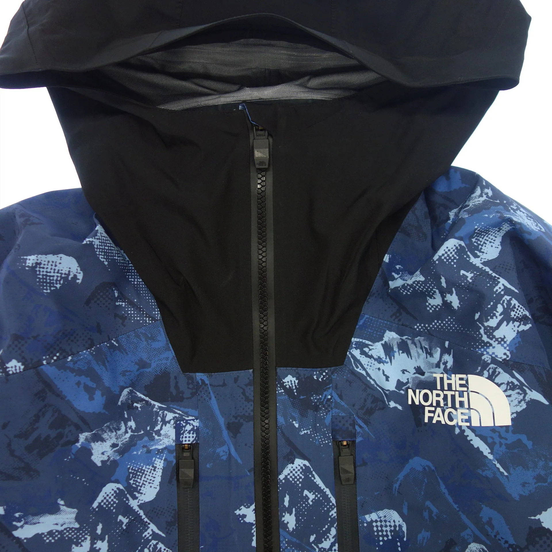 未使用◆ノースフェイス フューチャーライトRTGジャケット スノーマウンテンカモ NS62203 メンズ S 青系 THE NORTH FACE【AFB8】